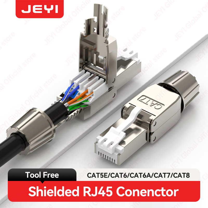 Rj45 Jack - JEYI CAT7 6A RJ45-connector 8P8C STP