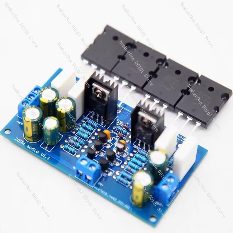 Hifi Amplifier Board - Verbeterde 200W Mono HiFi Eindversterker Board