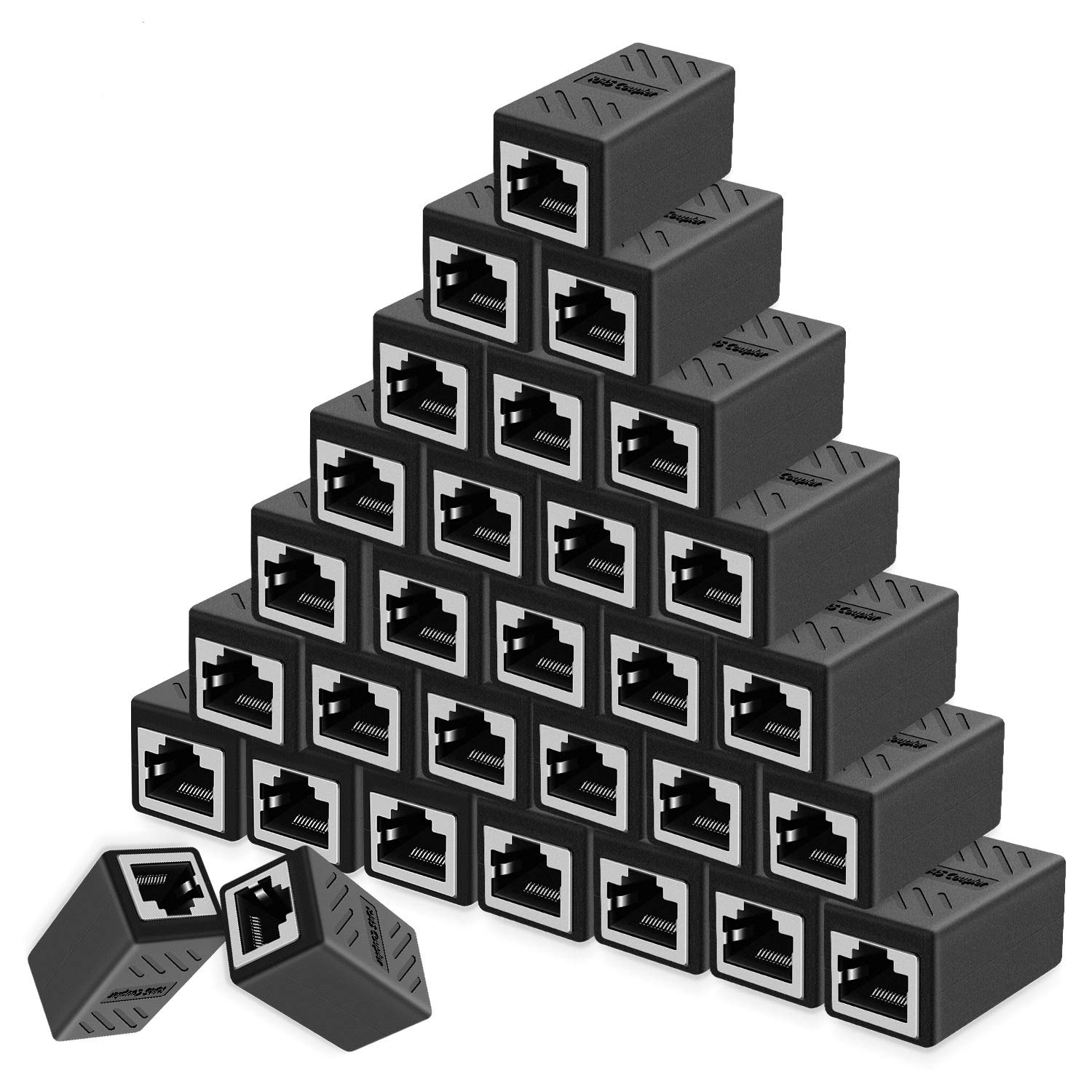 Rj45 Jack - 5-20 stuks Ethernet-kabelverlenger, RJ45 Cat 5