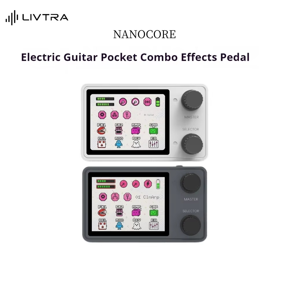 Audio Interface - Nieuwe Livtra Nanocore Mini Gitaar Multi-effect