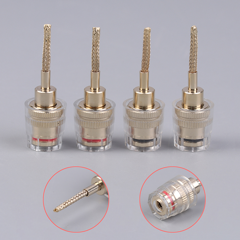 Banana Plug - 2/4 Stuks 4MM Banaan Vrouwelijke Naar