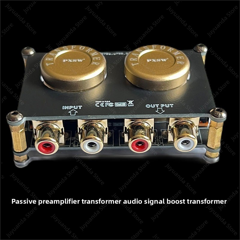 Passive Preamp - AV103 audio-isolator, transformator voor signaalversterking, passieve