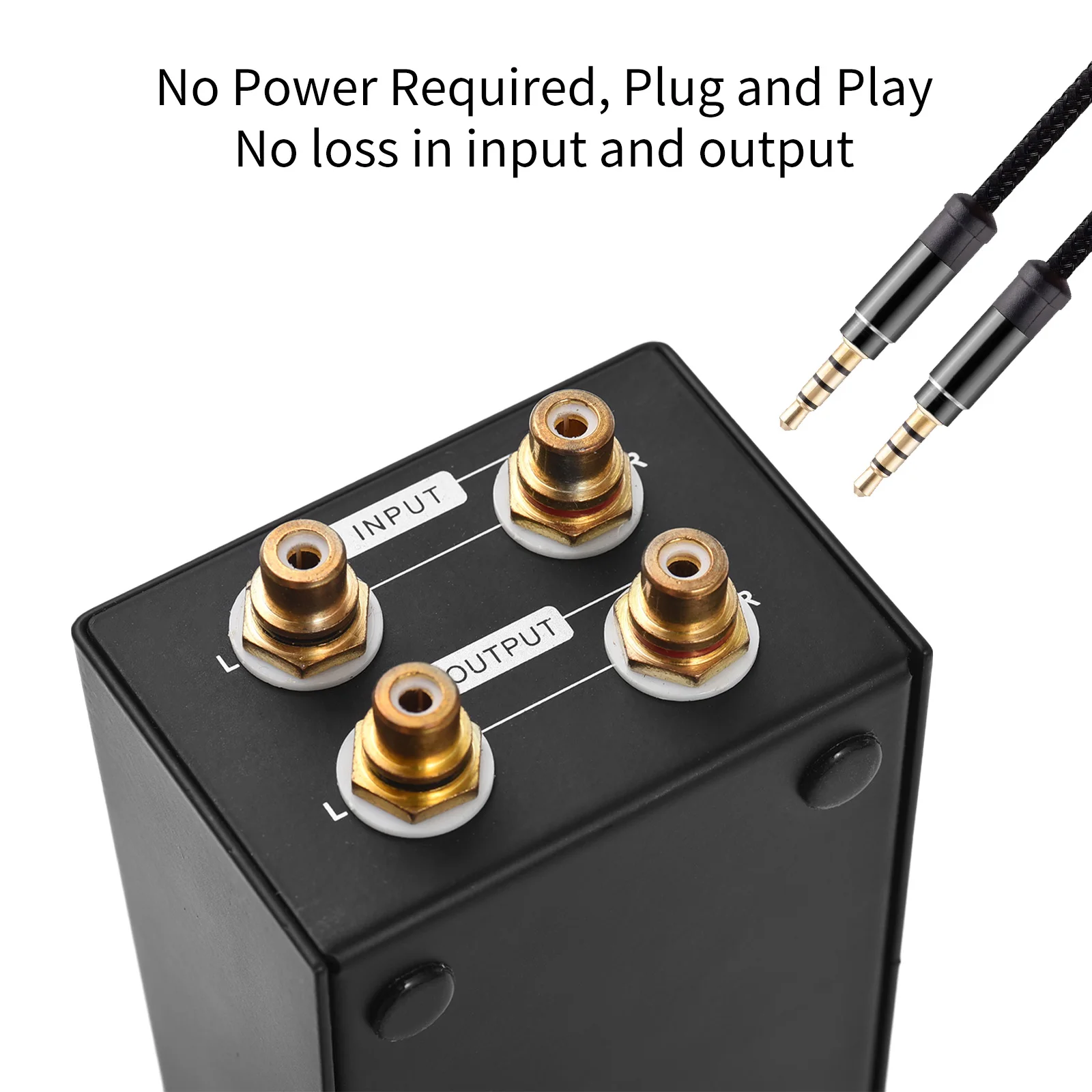 Passive Preamp - Mini volumeregelaar met laag geluidsniveau, passieve