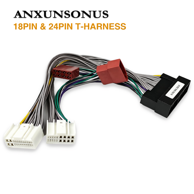Audio Jumper Wire - DSP Versterker T-Harness Kabel 18Pin 24Pin