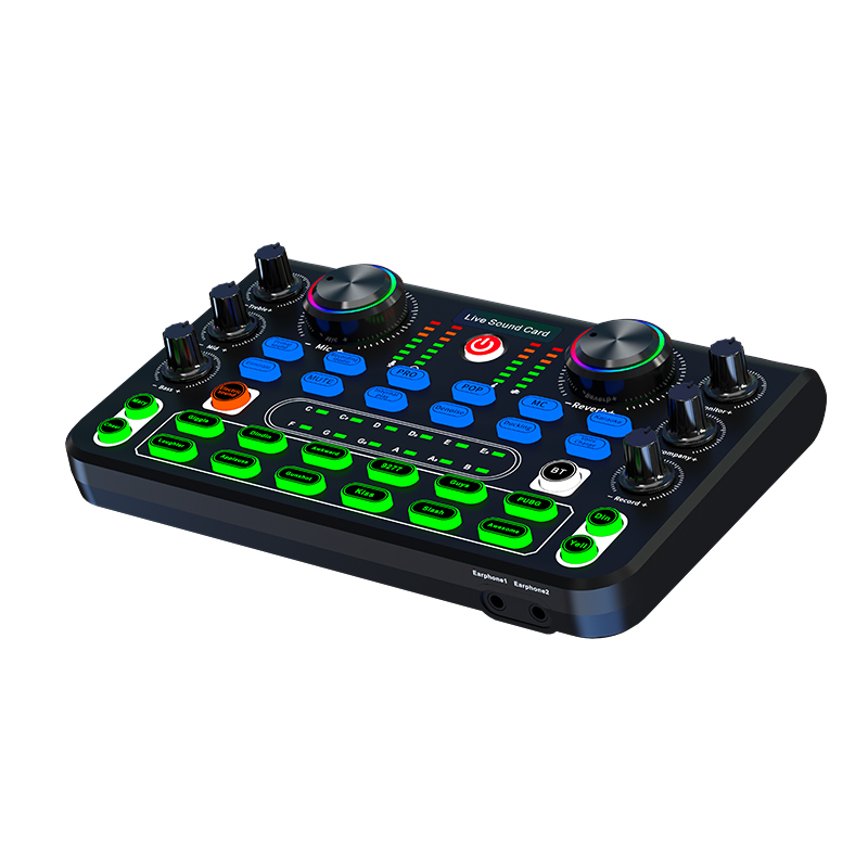 Audio Interface - Biner X60L Professionele audio-interface USB-geluidskaart Opname