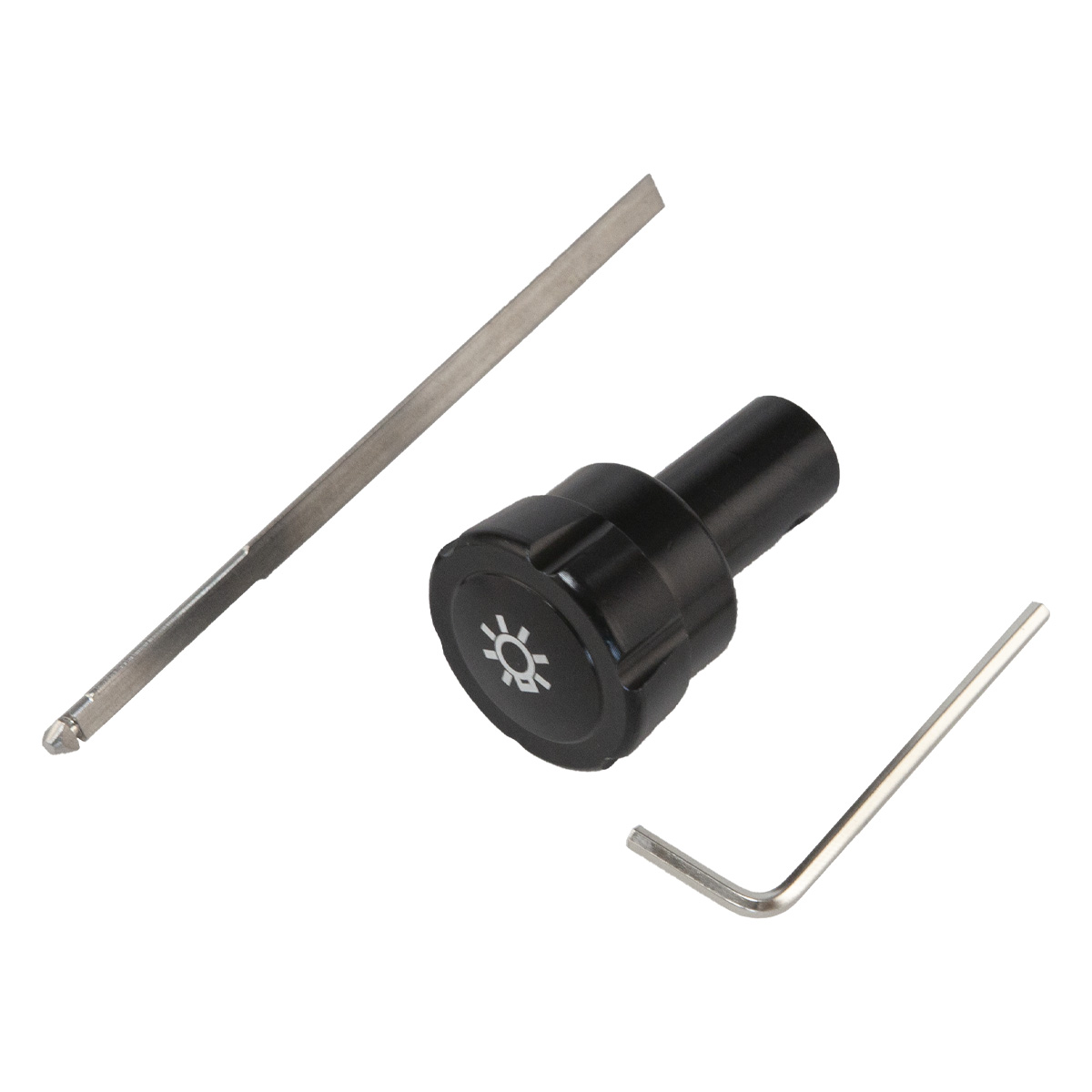 Knob Aluminum - Schakelknop voor koplampen, aluminium F5TZ11661A 76871,