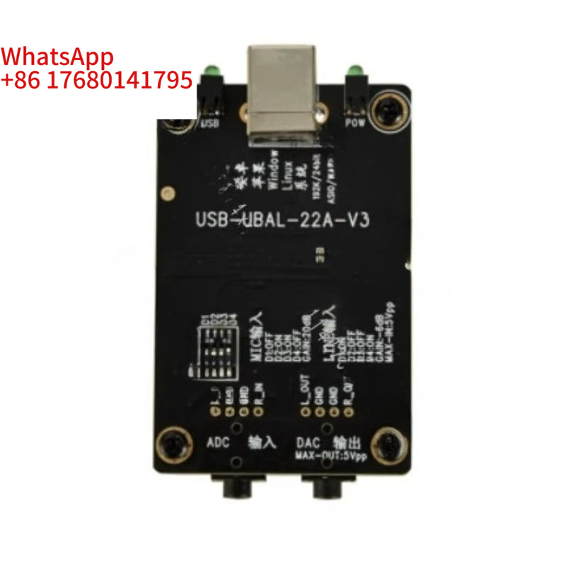 Usb Sound Card - USB ASIO-geluidskaart, 24-bits, 192 kHz, plug-and-play-audiodecoder
