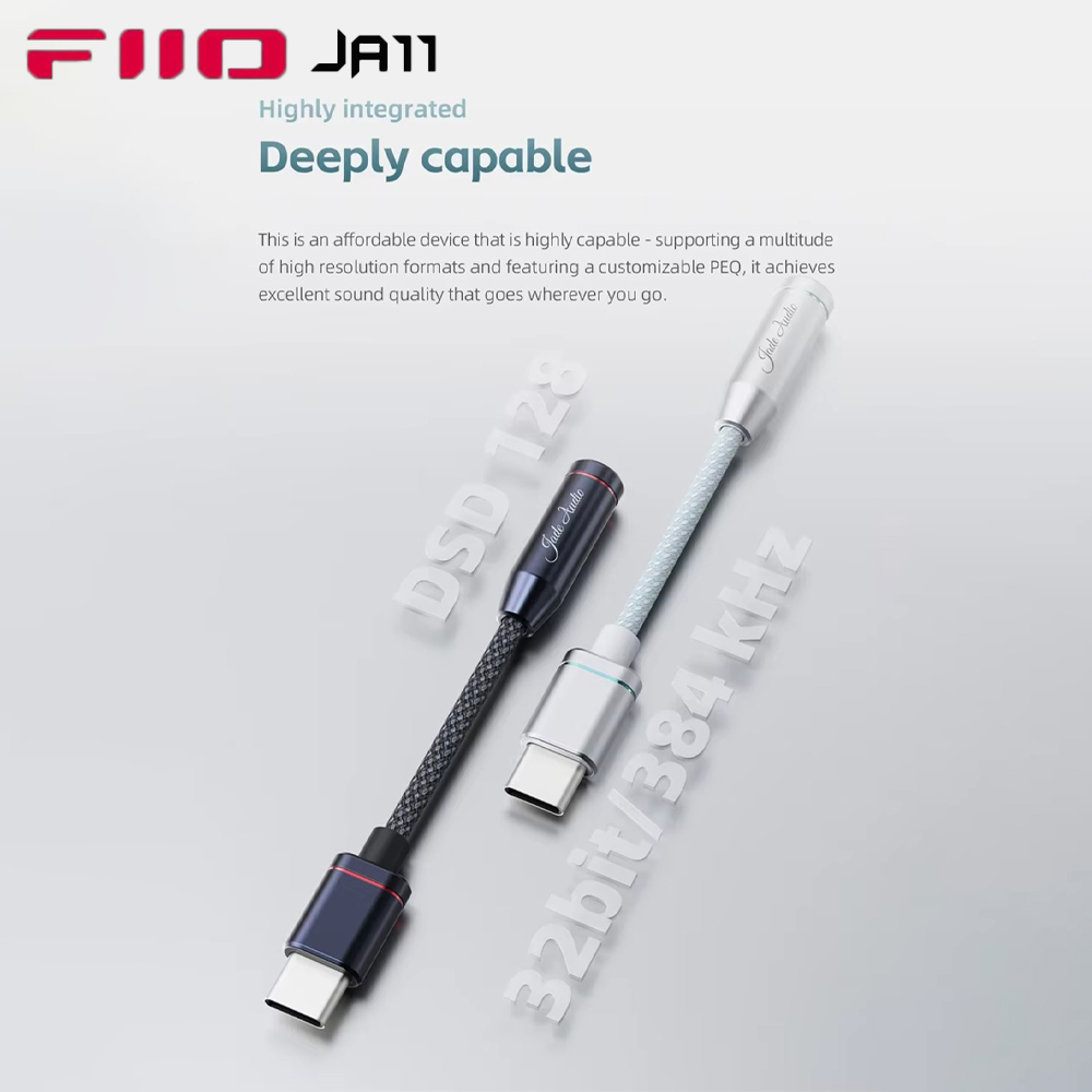 Headphone Amplifier - FiiO JadeAudio JA11: draagbare DAC-hoofdtelefoonversterker met