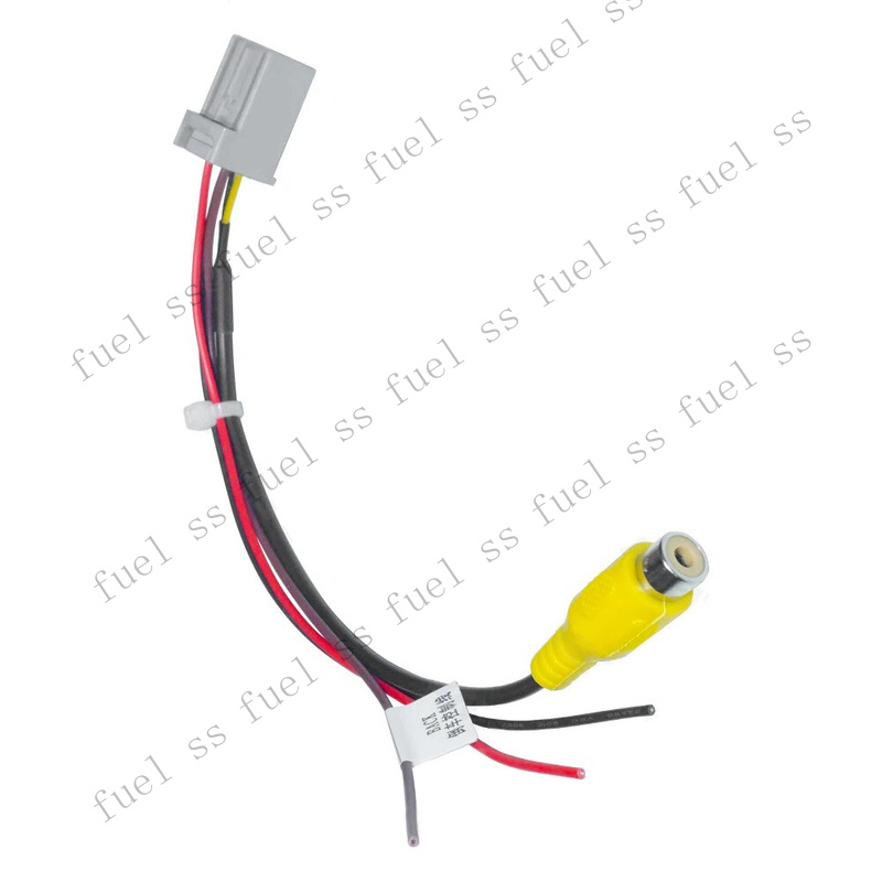 Rca Cable - S+ 8-pins achteruitrijcamera video-aansluitadapter RCA-kabel voor