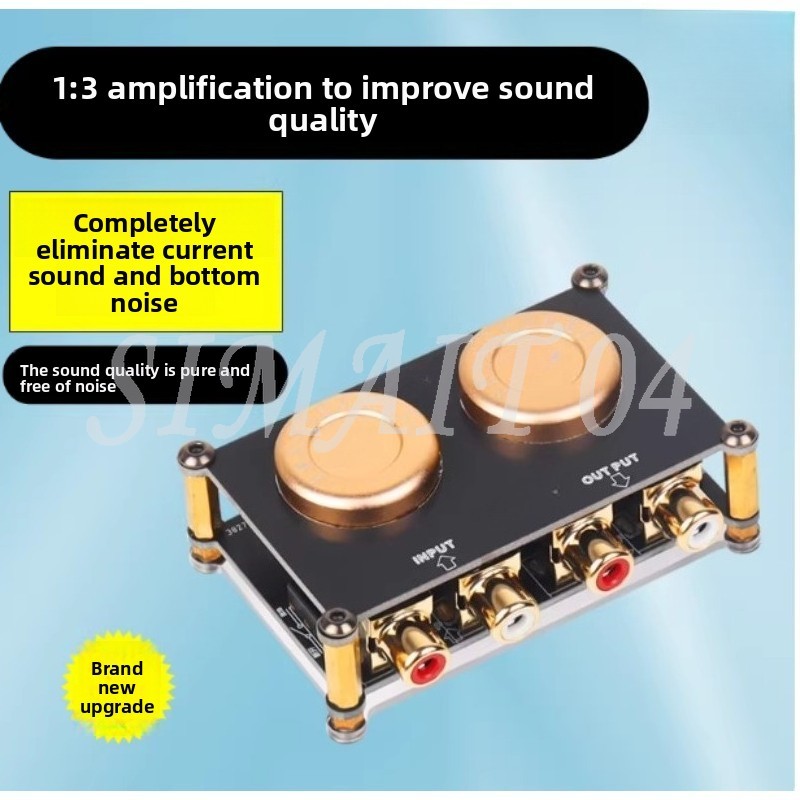 Audio-isolator Boost Cow Audio - Passive Preamp recensie en prijs