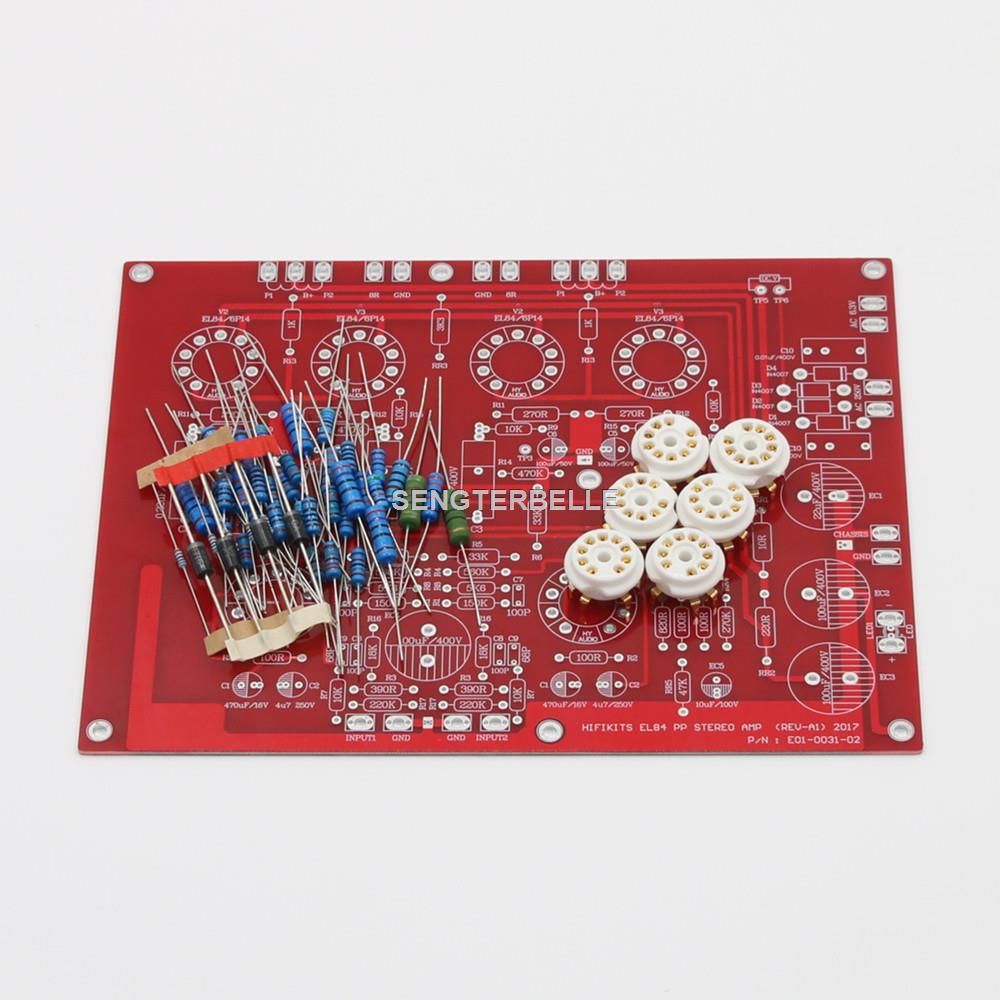 HiFi EL84 + ECF80 Stereo Push- - Hifi Amplifier Board recensie en prijs