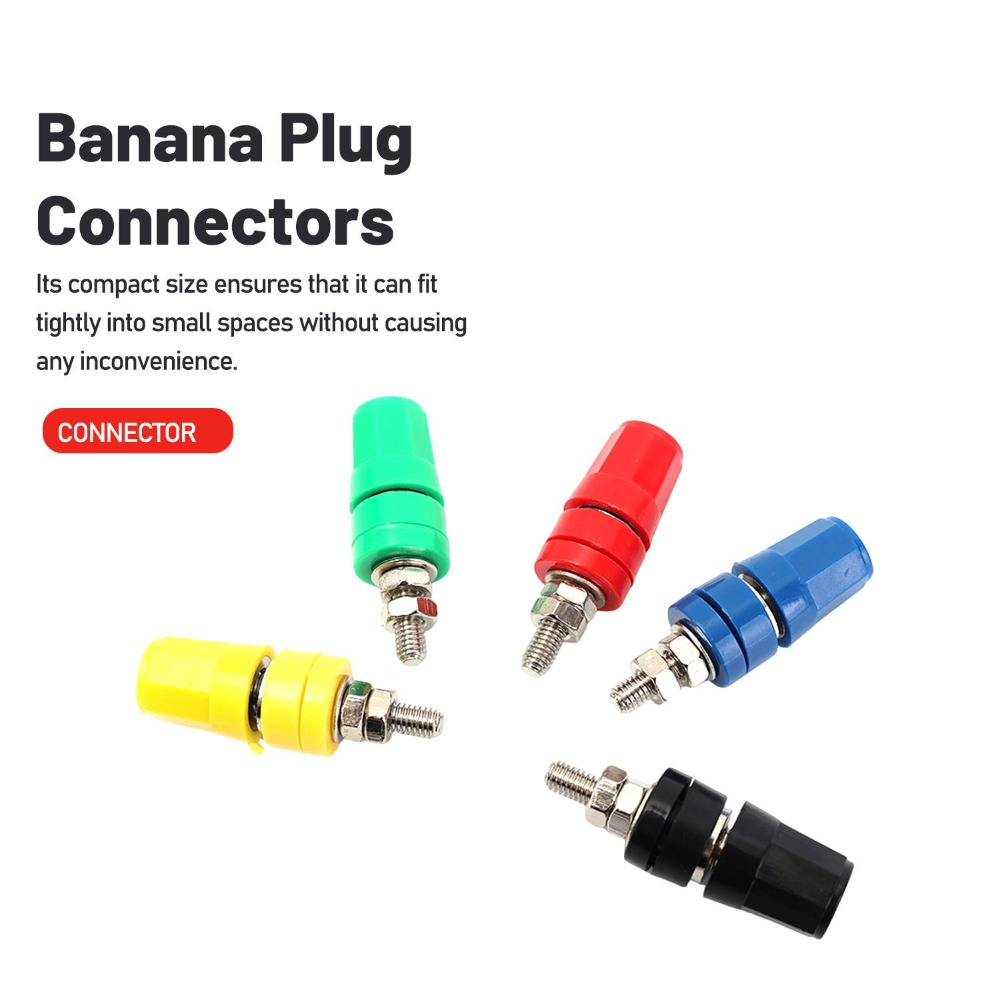 1-6PCS 4MM Banaanaansluiting G - Speaker Terminal recensie en prijs