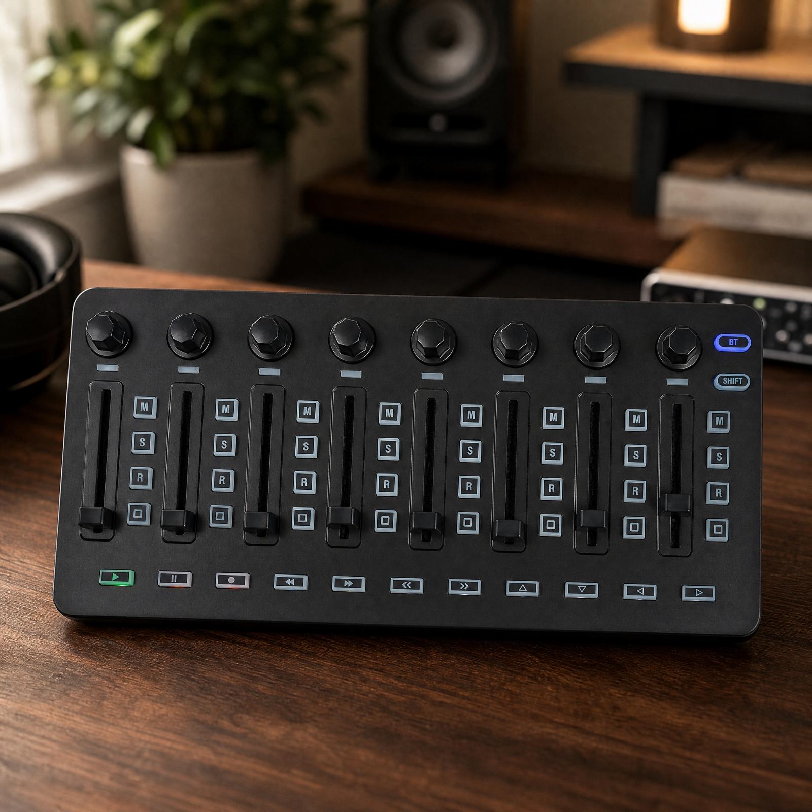 Compacte MIDI-mixercontroller  - Audio Interface recensie en prijs