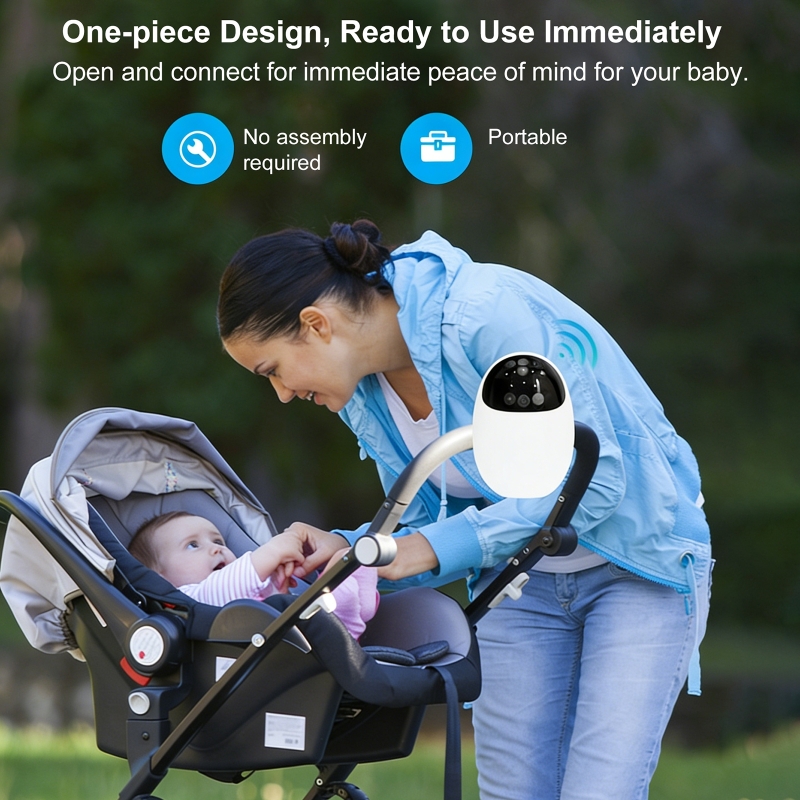 Draagbare buiten-babywieg met  - Full Range Speaker recensie en prijs