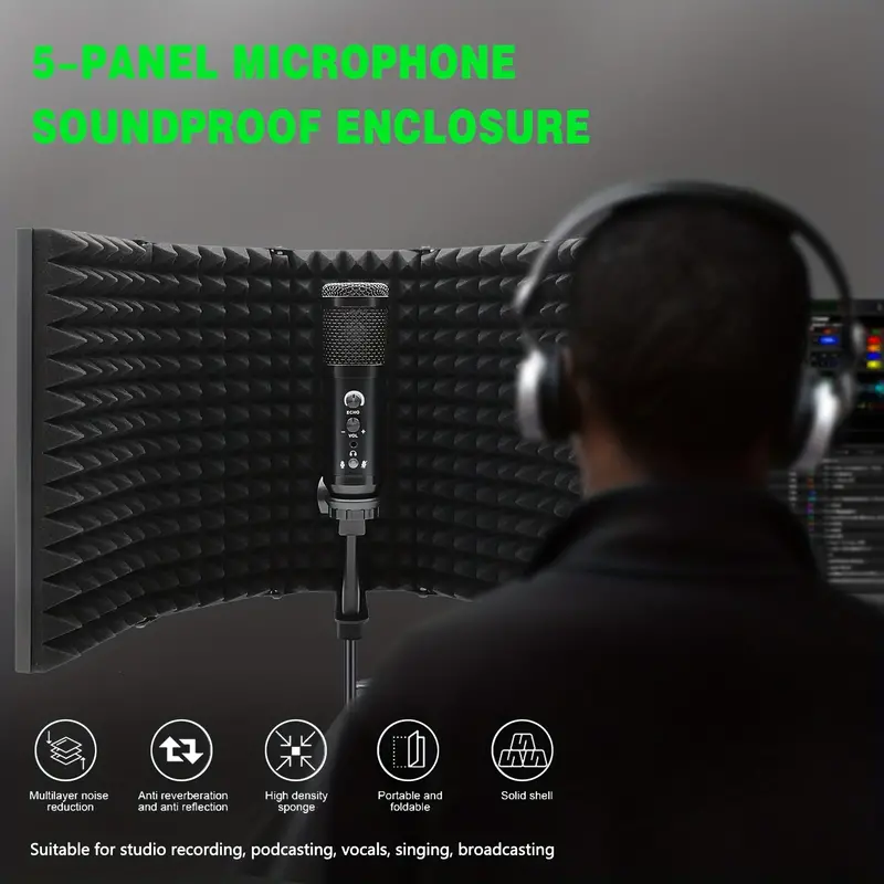 3/5 paneelreflectiefilters Pro - Condenser Microphone Kit recensie en prijs