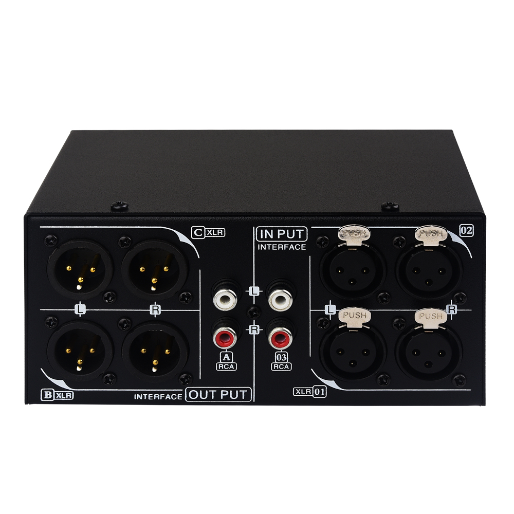 3 In 3 Out Volledig Gebalancee - Passive Preamp recensie en prijs