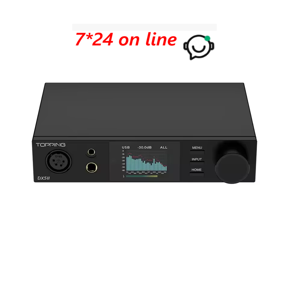 TOPPING DX5 II Volledig gebala - Headphone Amplifier recensie en prijs