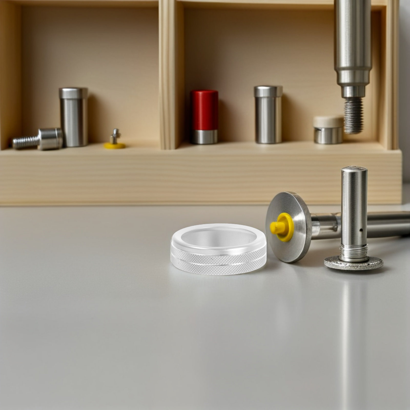 8 stuks interieurdecoratie kno - Knob Aluminum recensie en prijs