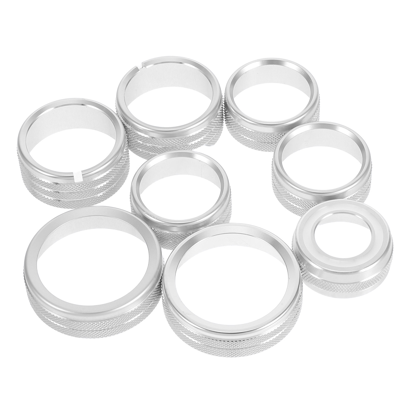 8 stuks interieurdecoratie kno - Knob Aluminum recensie en prijs
