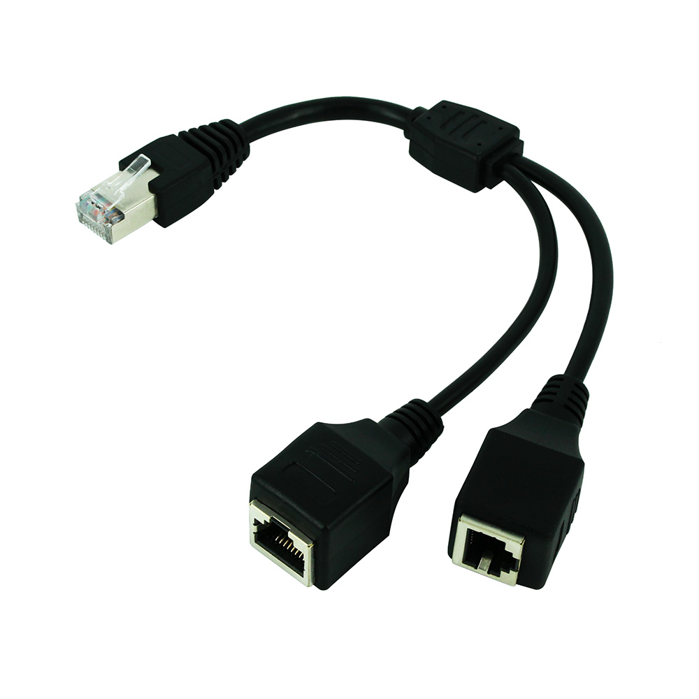 RJ45 1 mannelijk naar 2 vrouwe - Rj45 Jack recensie en prijs