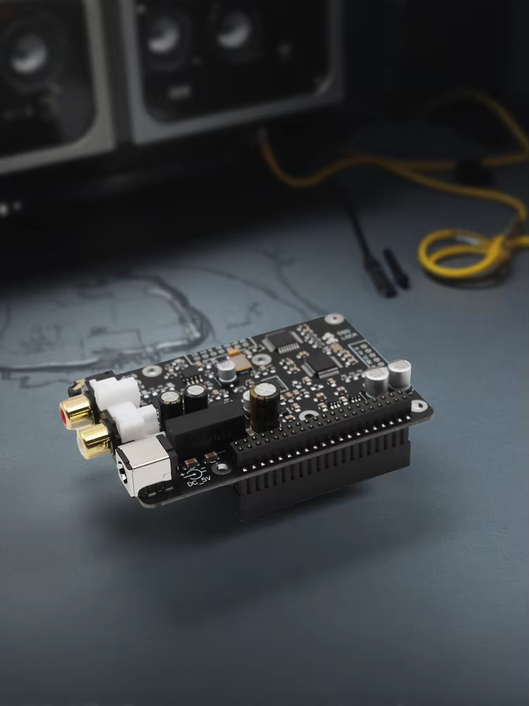 R38h Raspberry Pi, uitbreiding - Dac Board recensie en prijs