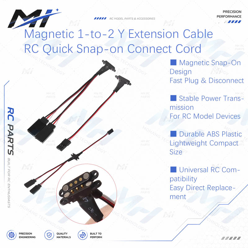 Magnetische 1-op-2 Y-verlengka - Rca Cable recensie en prijs